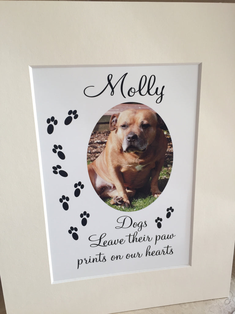 Doggy remembrance 10x8 mount (unframed)