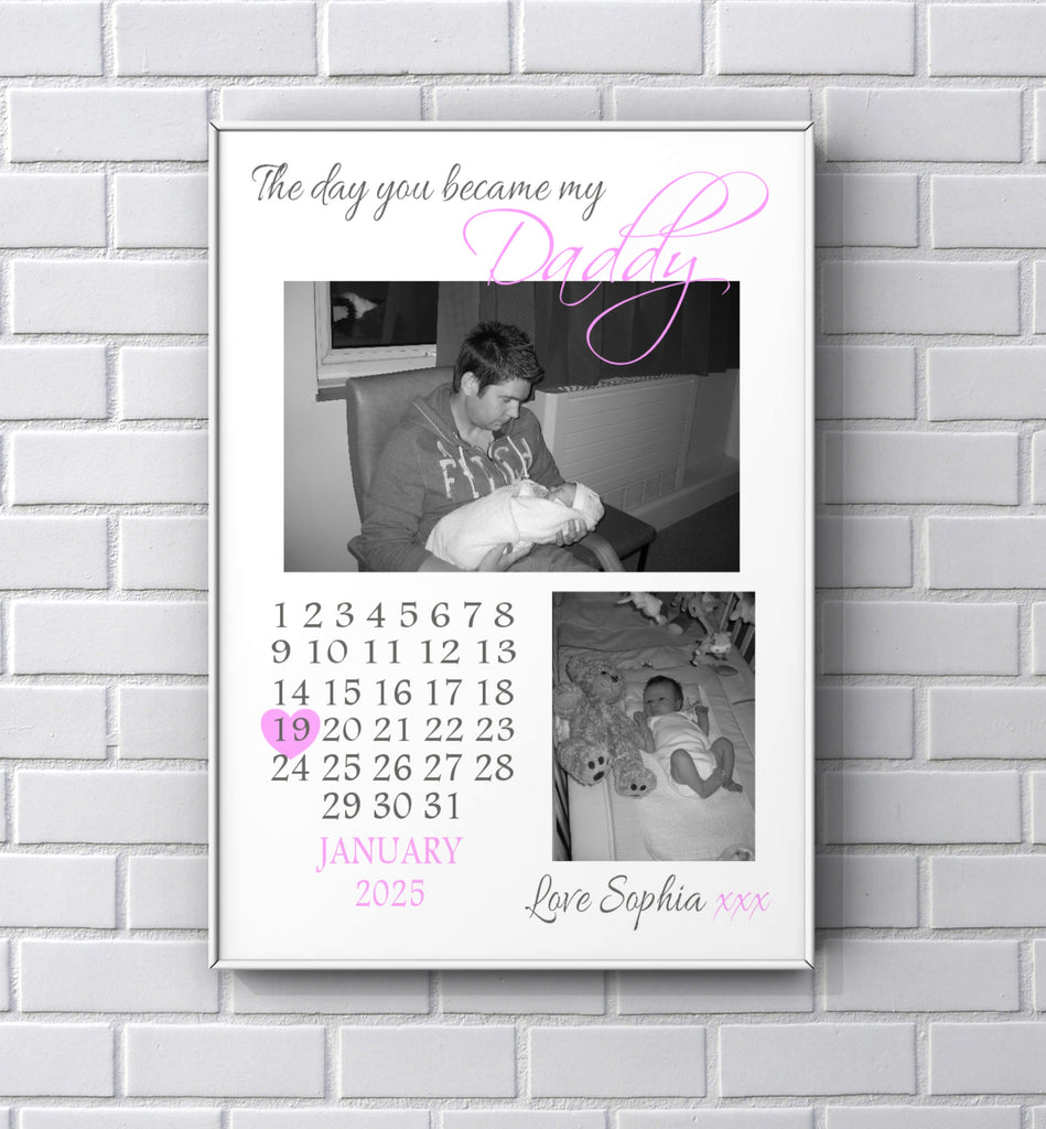 Personalised Father’s Day Photo Print Gift