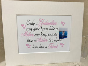Only a godmother 10x8 mount (unframed)