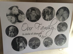 Our family A4 print (unmounted/unframed) Valentine’s Day