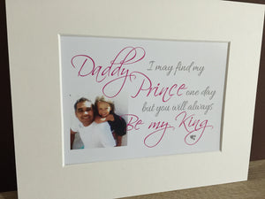 Daddy king 10x8 mount (unframed)