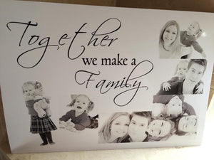 Together we make a family A4 print (unmounted/unframed)